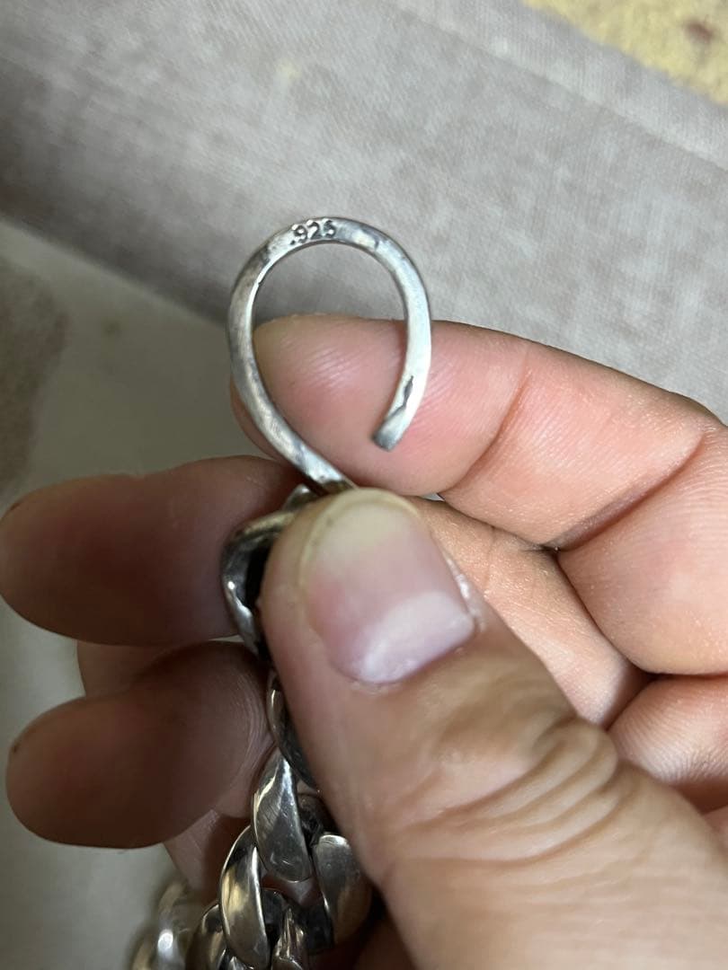 クラシック　ウォレットチェーン　シルバー925