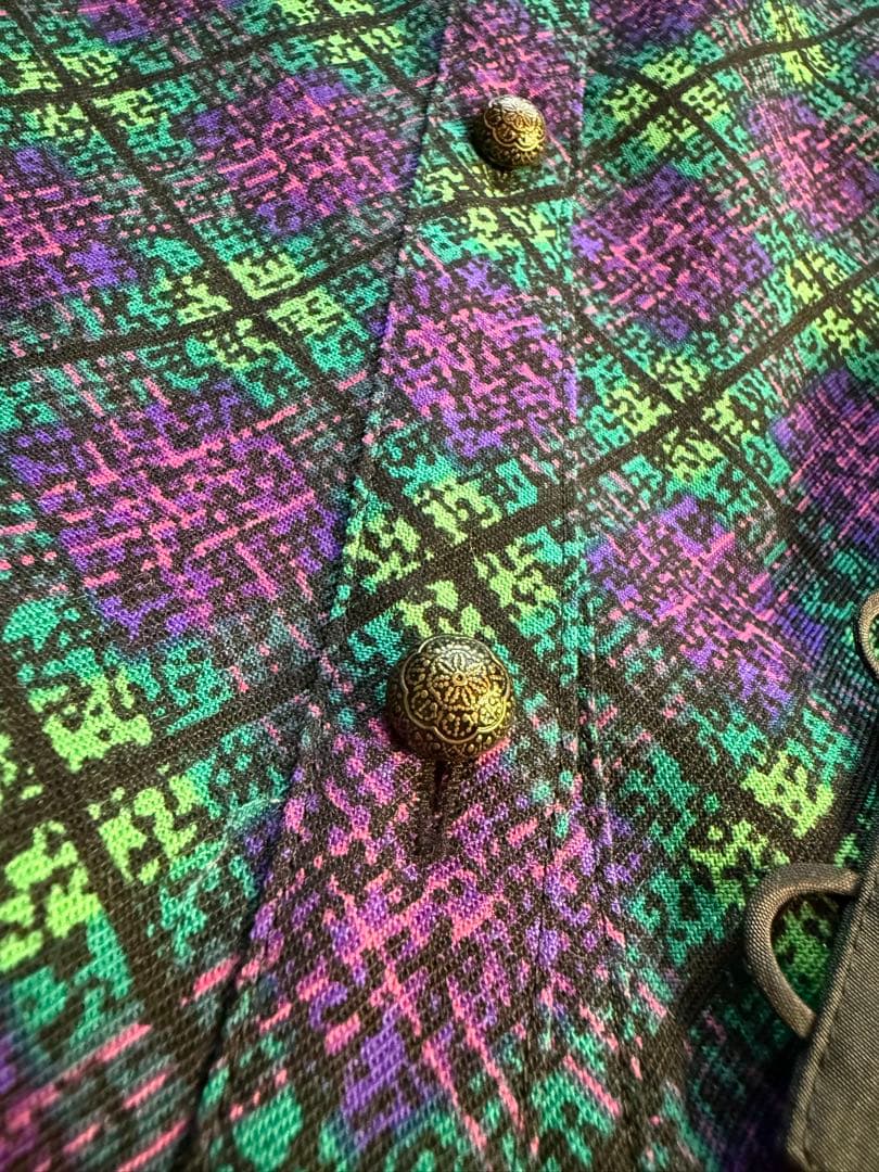 合馬公式アカウント1イヴ・サンローラン　ヴィンテージチェックワンピース M