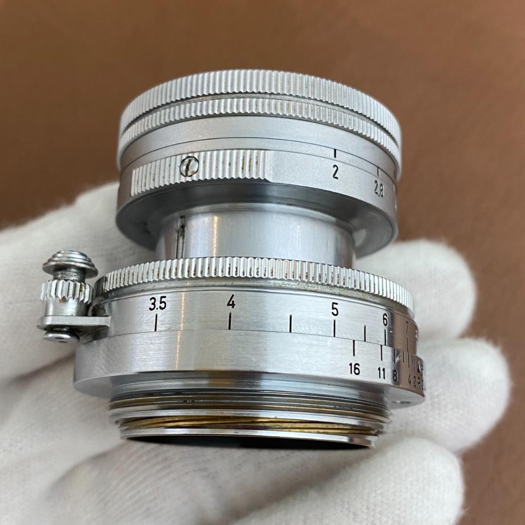 Summicron L50mm f2.0 トリウムズミクロン メンテンス済み