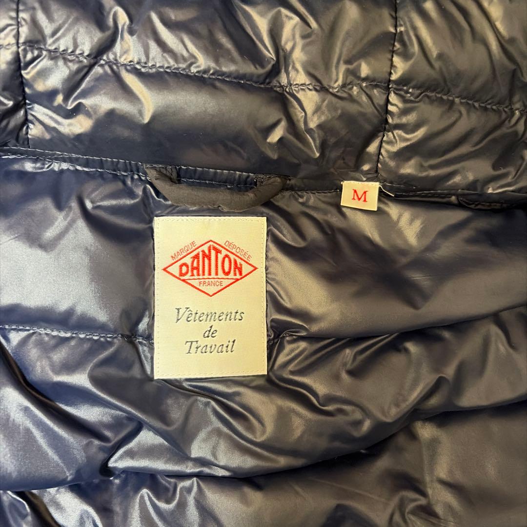 DANTON ライトダウンフーディー　Mサイズ