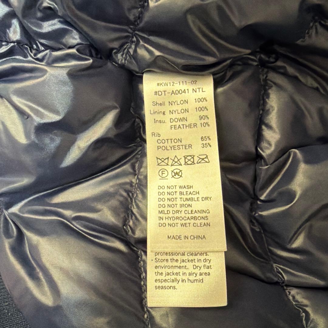 DANTON ライトダウンフーディー　Mサイズ