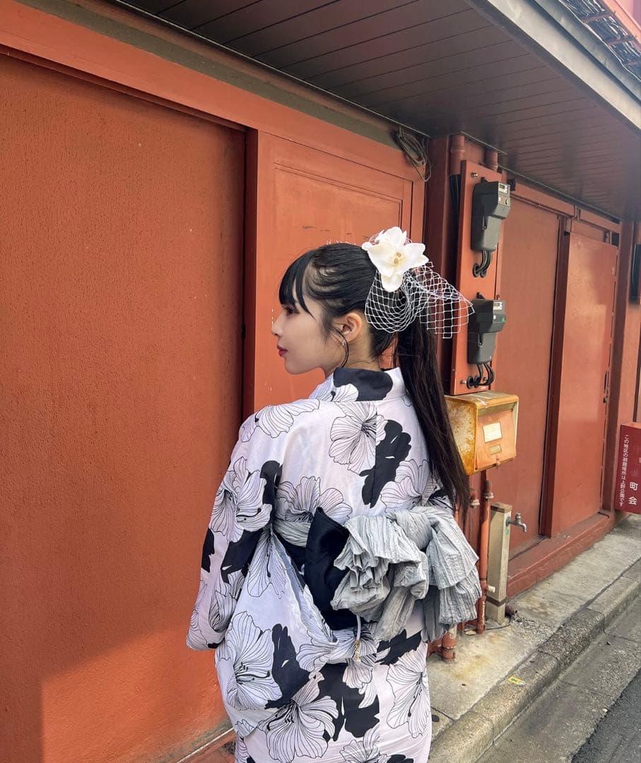 【judin(RiLi)】浴衣(3点セット)/百合