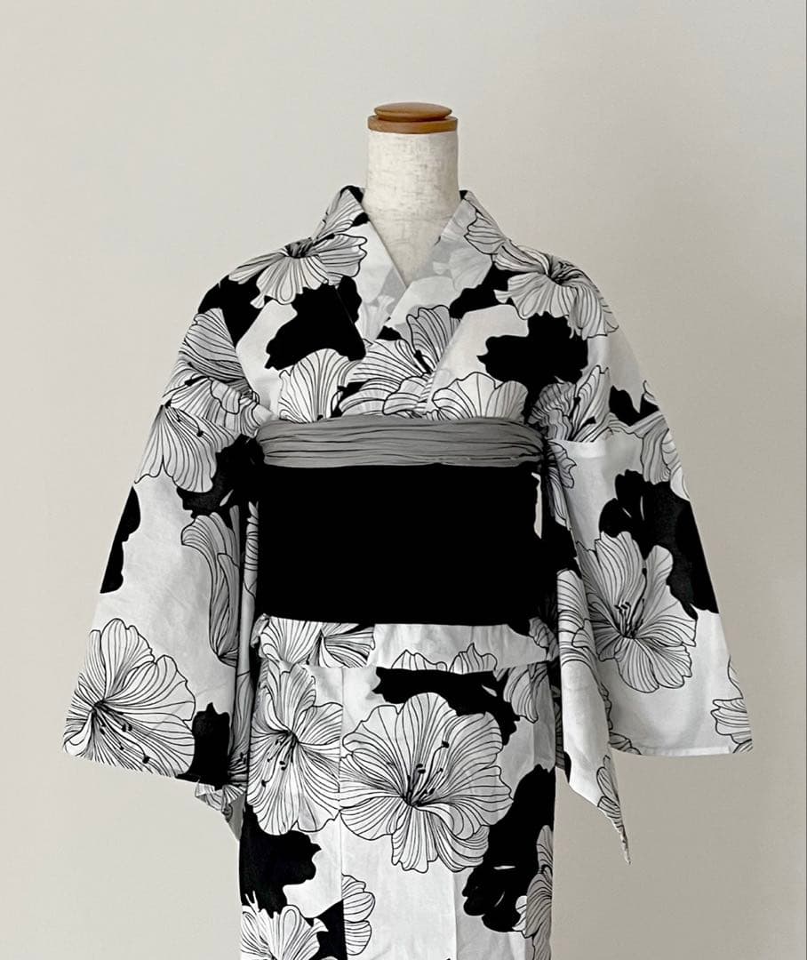 【judin(RiLi)】浴衣(3点セット)/百合