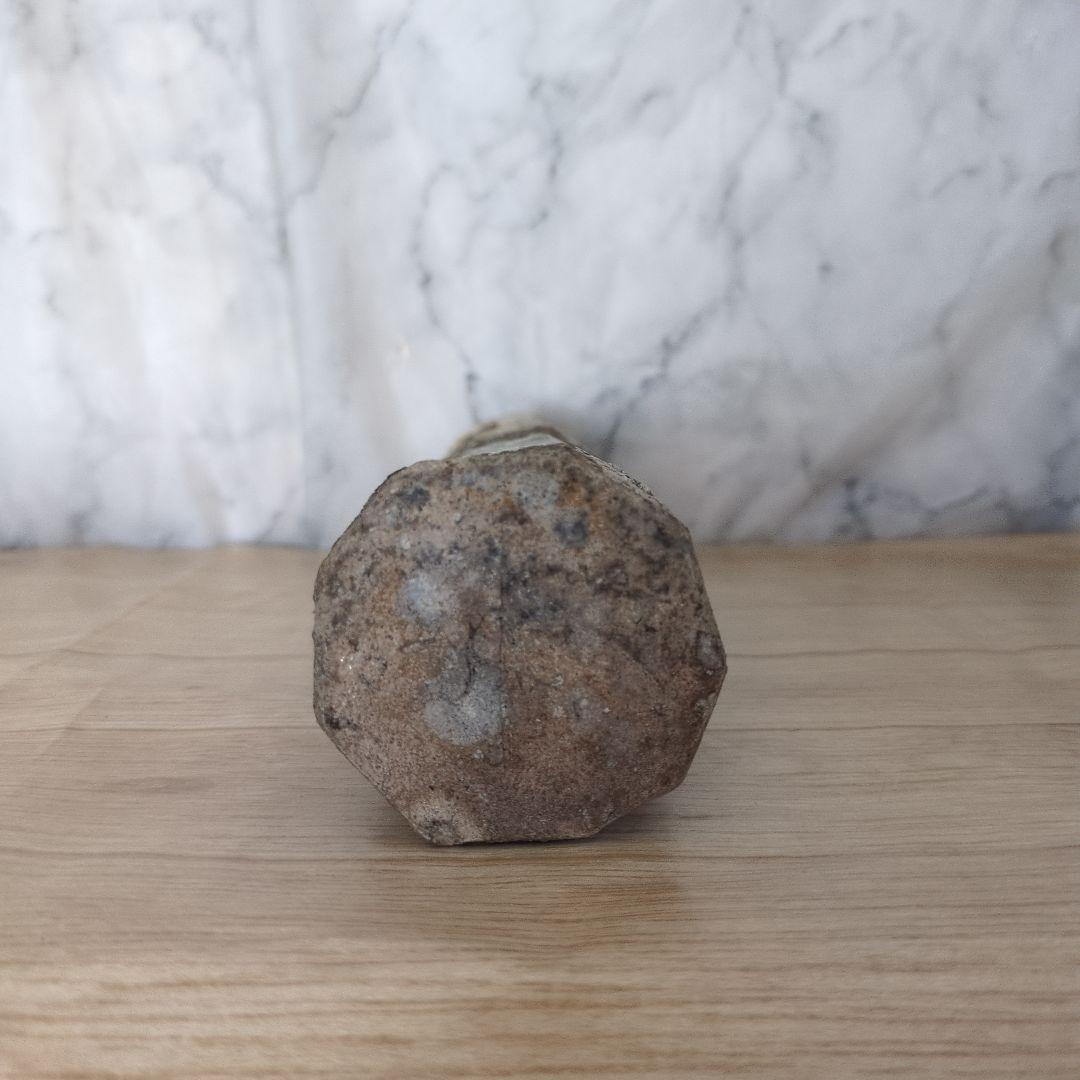 新 歓嗣　伊賀懸　花入　茶道具　掛け花入れ