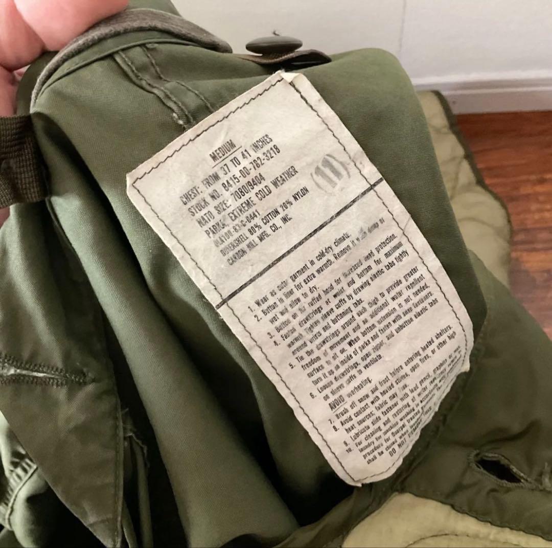 【最終値下げ！！】M65フィッシュテール　モッズコート　ライナー付き