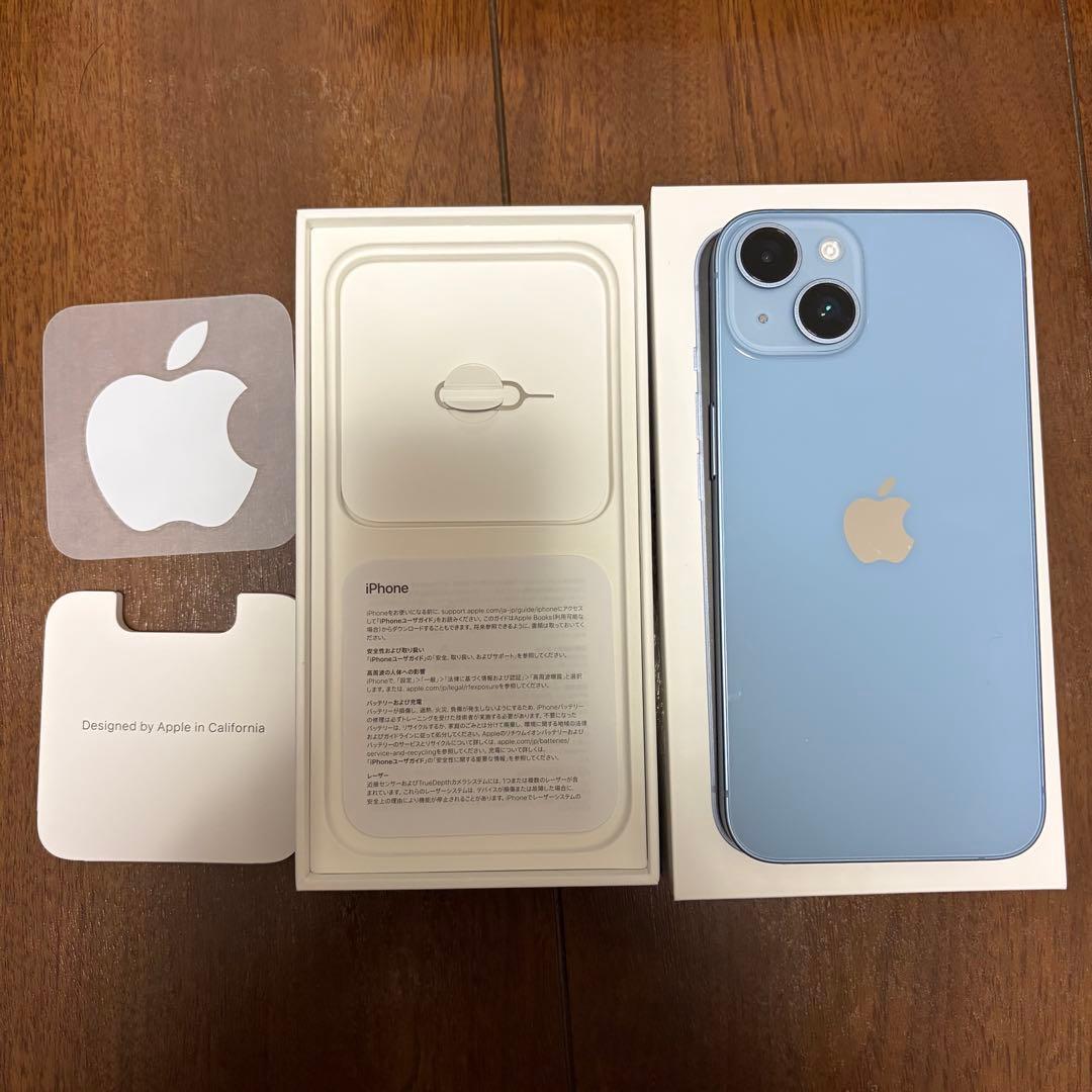 iPhone 14 ブルー 128 GB SIMフリー