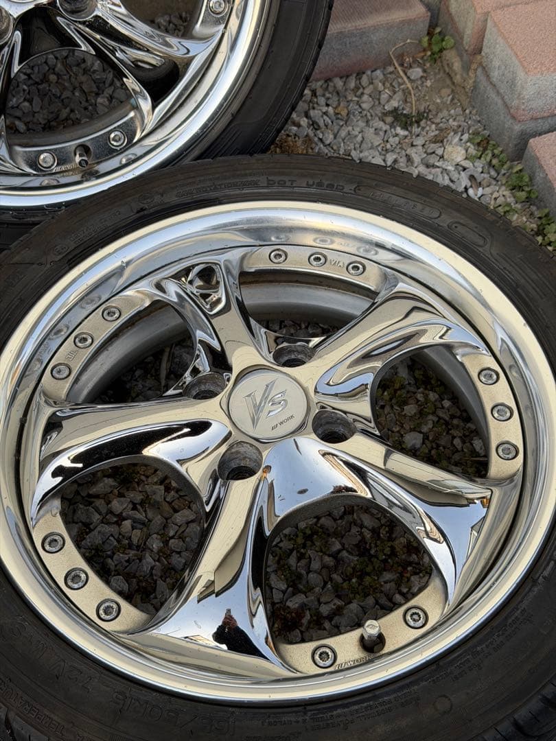 WORK ワーク VS KF 15インチ 5J+42 PCD 100 4H