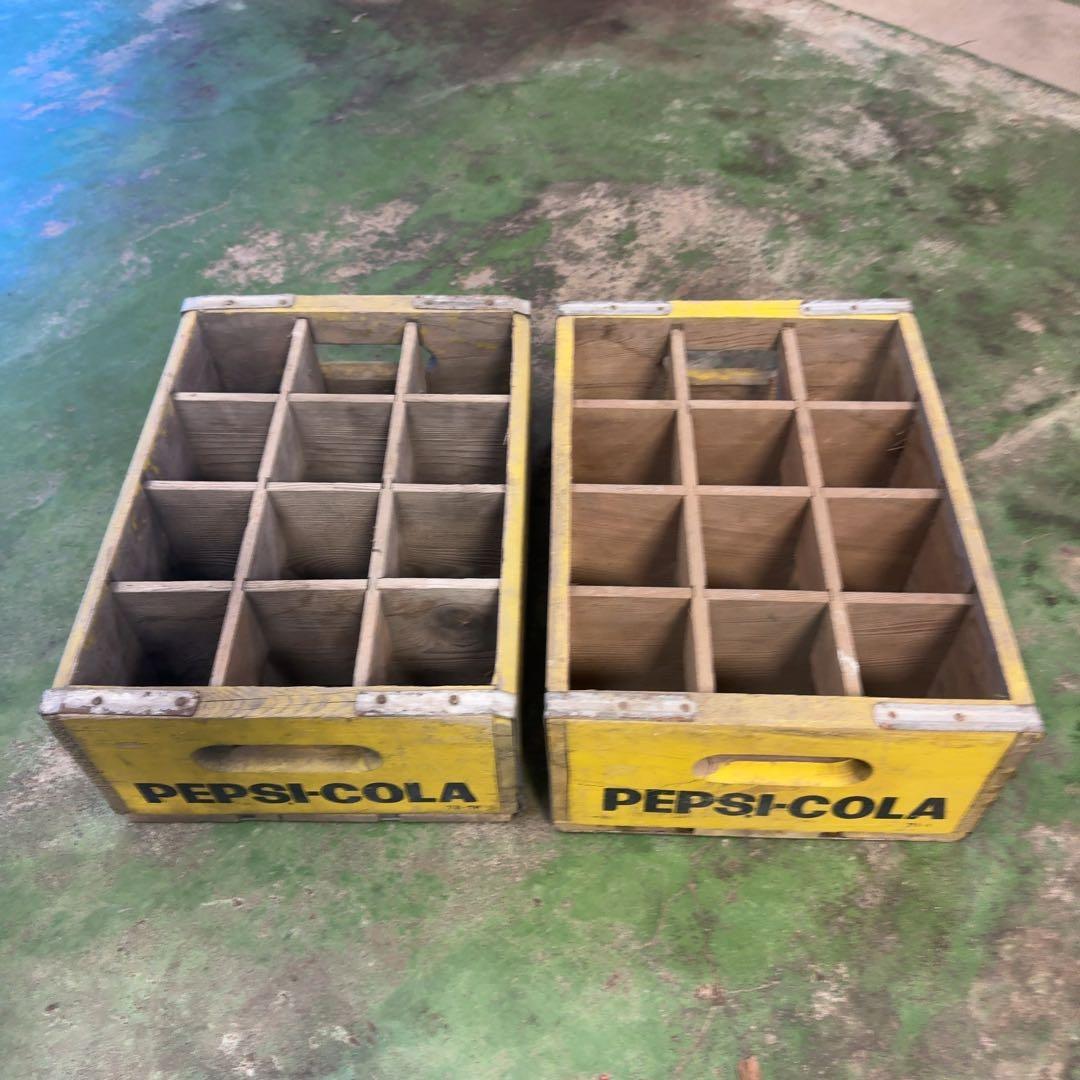 ペプシ ファミリーサイズ 木箱 2個セット