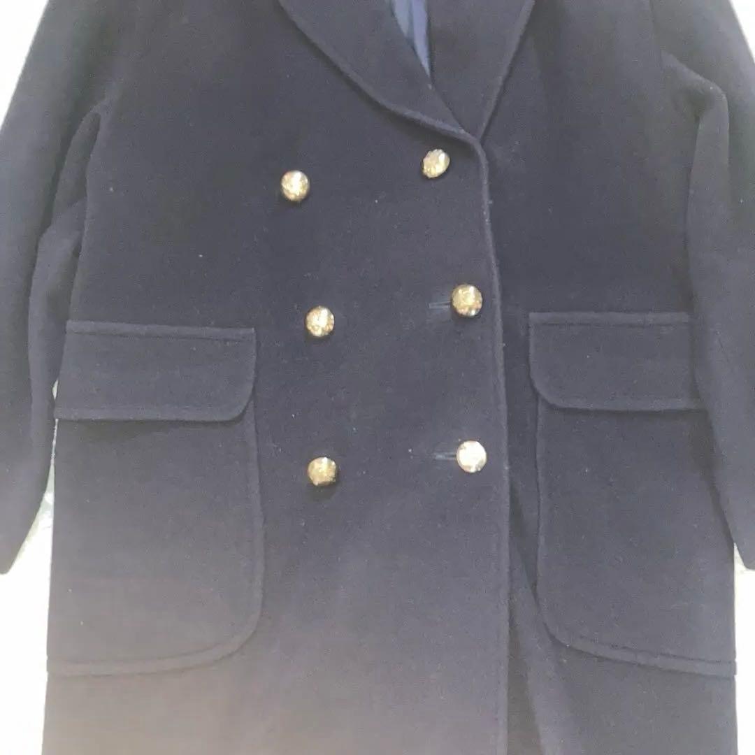 BURBERRY'S ネイビー ダブルコート　金ボタン裏地シャドーホース丸善別注