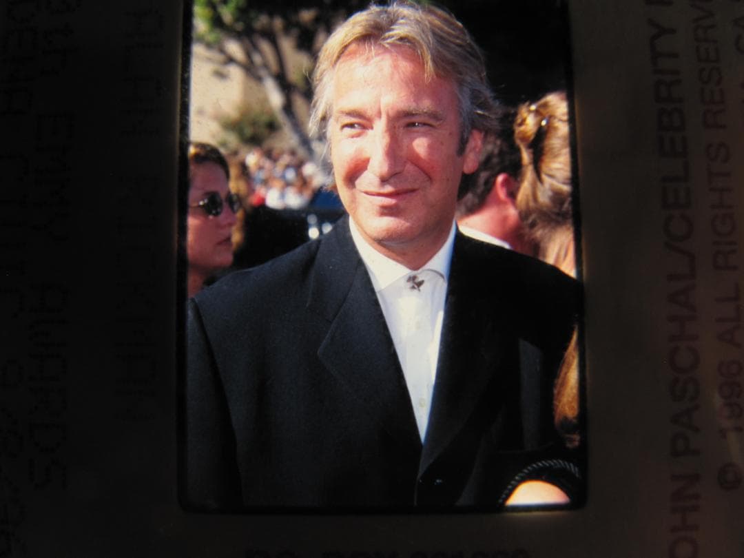 り*り様 アラン・リックマン 35㎜スライド20枚ゴールデングローブ賞、エミー賞