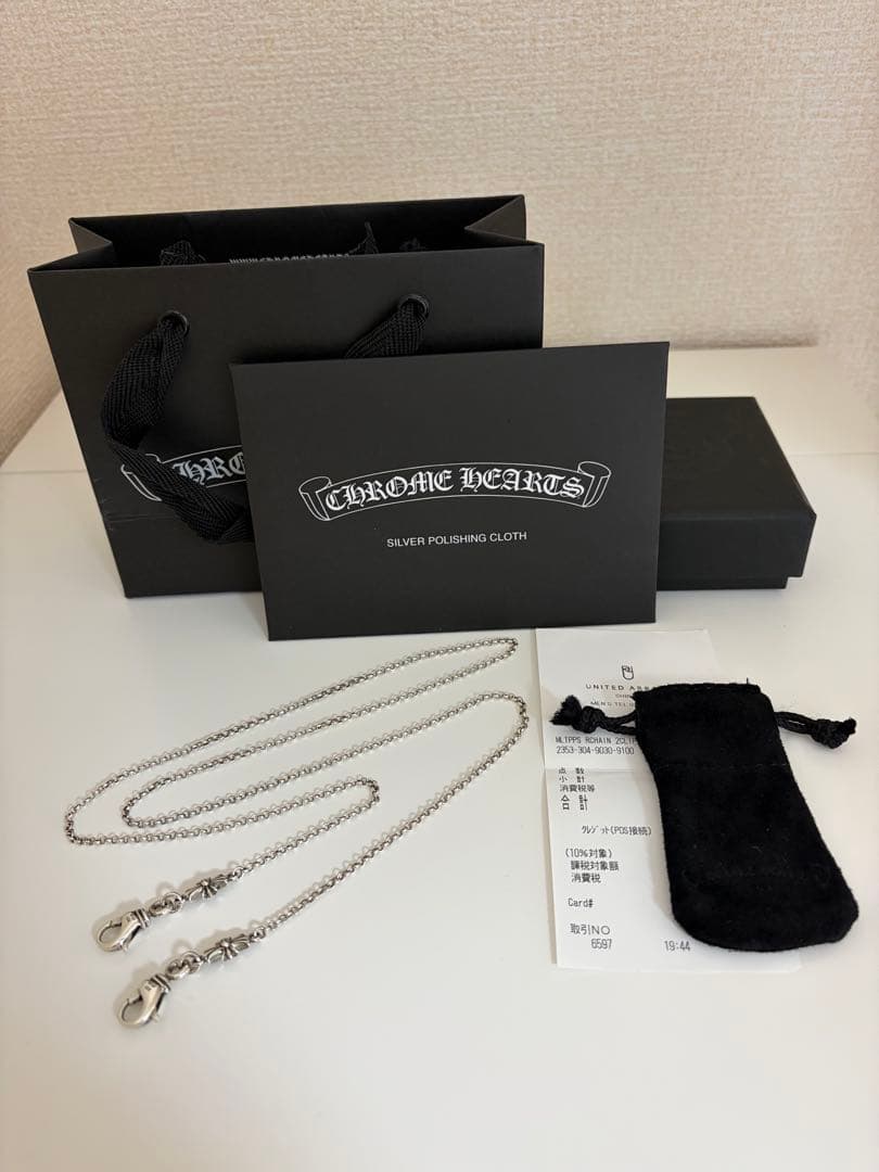アクセサリー CHROME HEARTS MASK ROLL-CHIN 2 CLIP