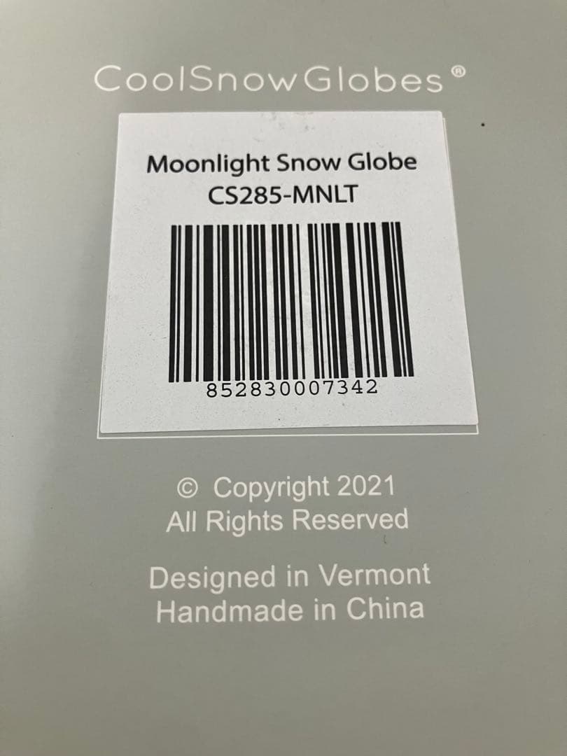 Cool  Globes クールスノーグローブ スノードーム　箱付き