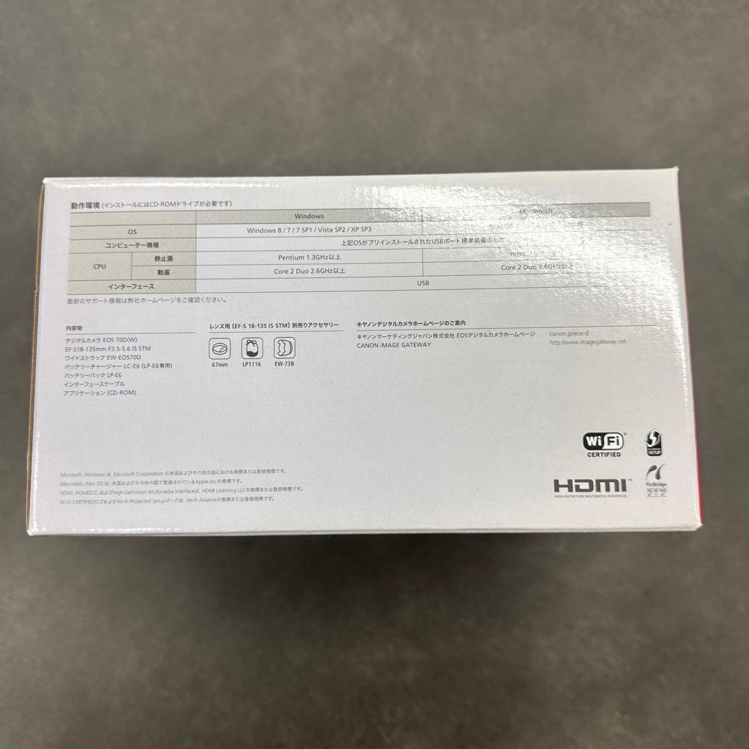 Canon EOS 70D デジタル一眼レフカメラ