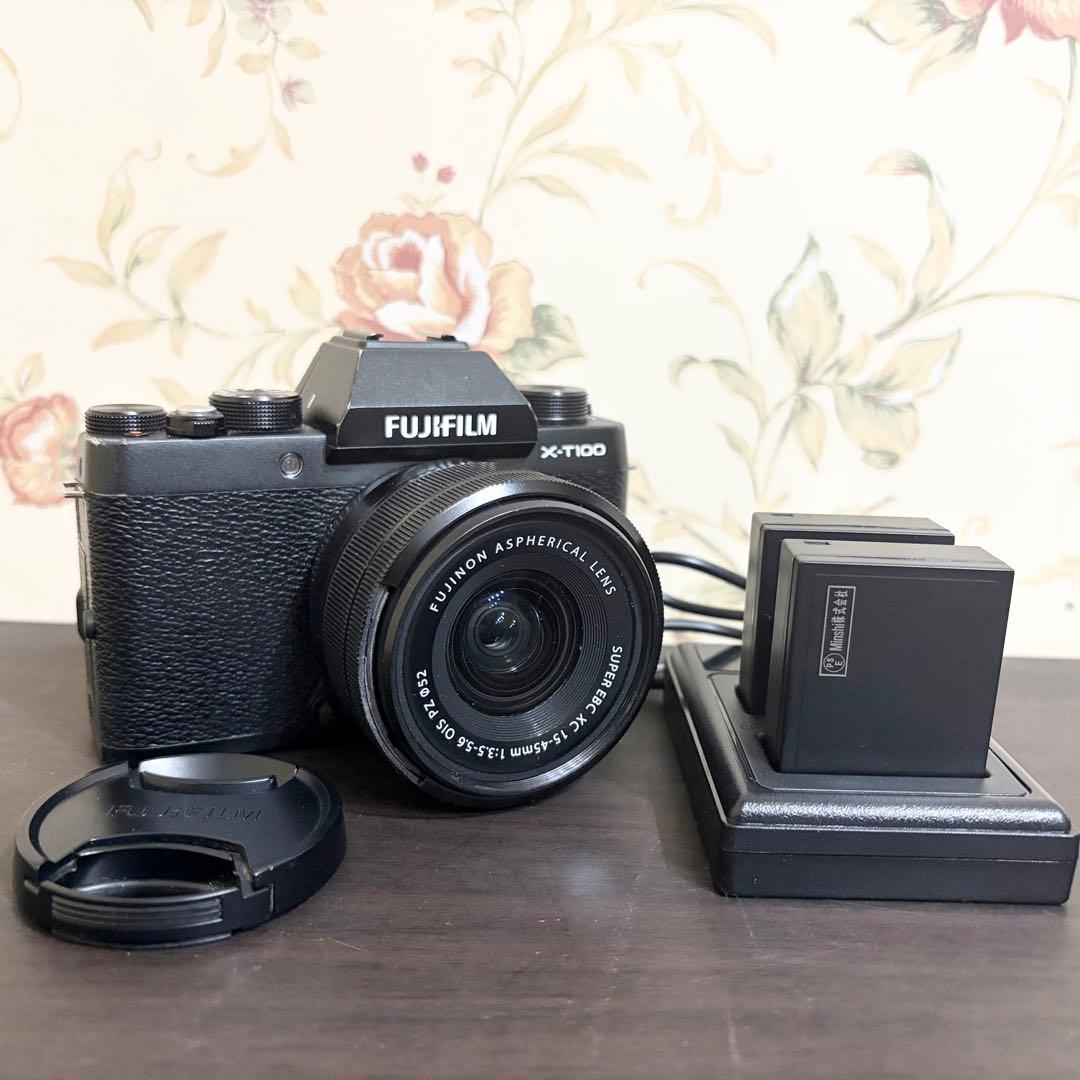 FUJIFILM X-T100 レンズキット XC15-45mm
