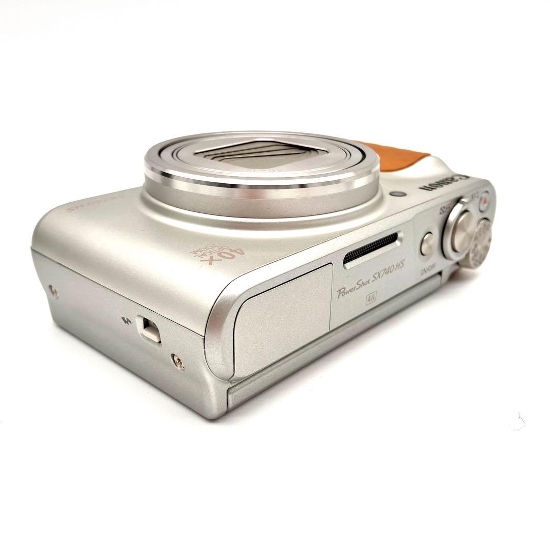 美品Wi-Fi対応♪ Canon PowerShot SX740 HS シルバー