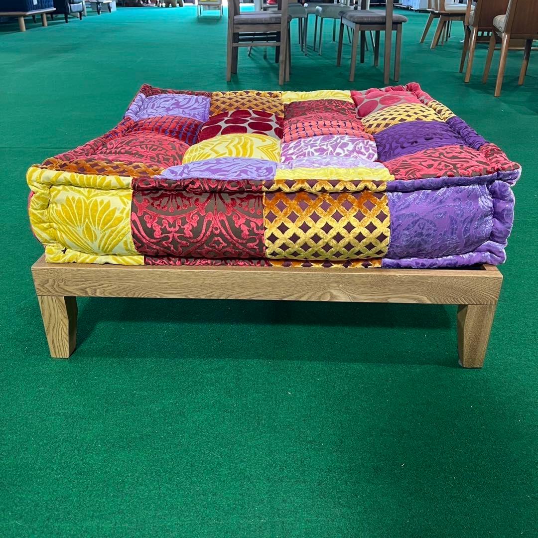 a.depeche ローテーブル オットマン パッチワーク I029