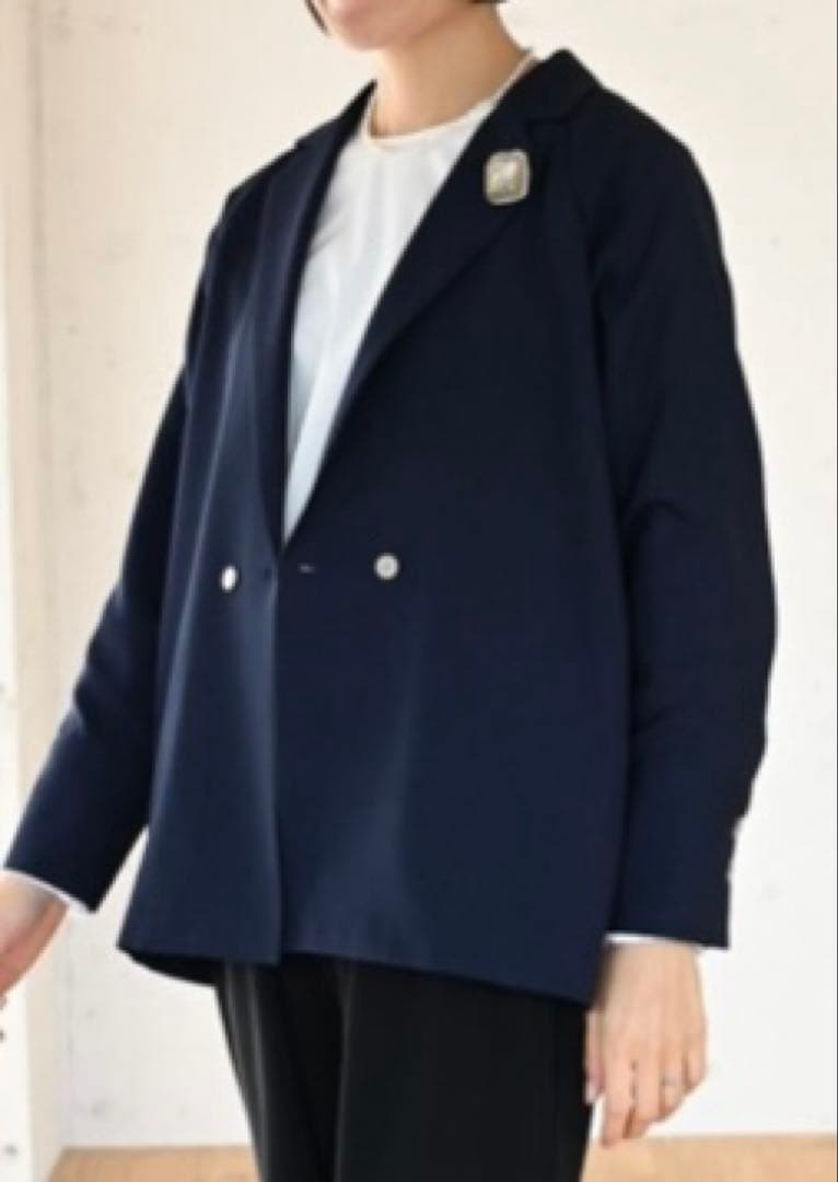 OUR アワーホーム　シワになりにくい、軽くて洗えるジャケット