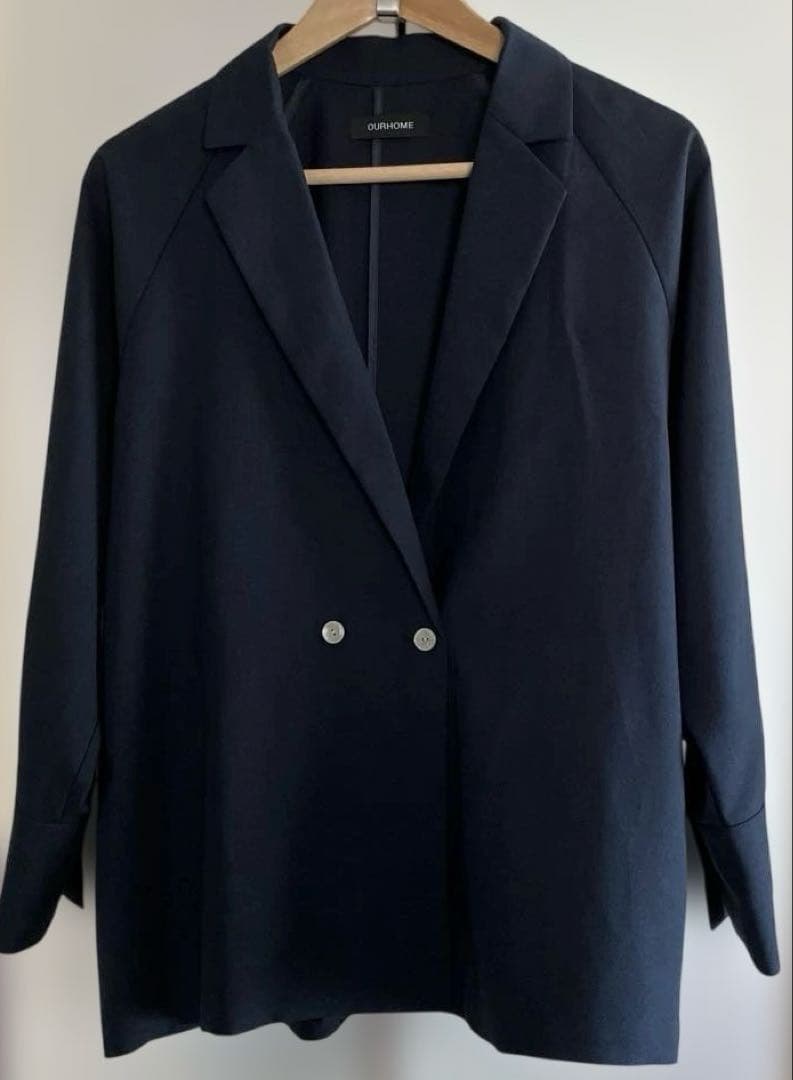 OUR アワーホーム　シワになりにくい、軽くて洗えるジャケット