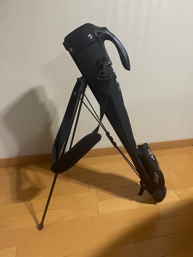 【美品】PEARLY GATES スマイル　セルフスタンドバッグ