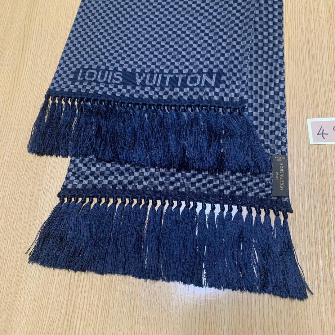 正規品　LOUIS VUITTON　ルイヴィトン　ストール　ダミエ　マフラー