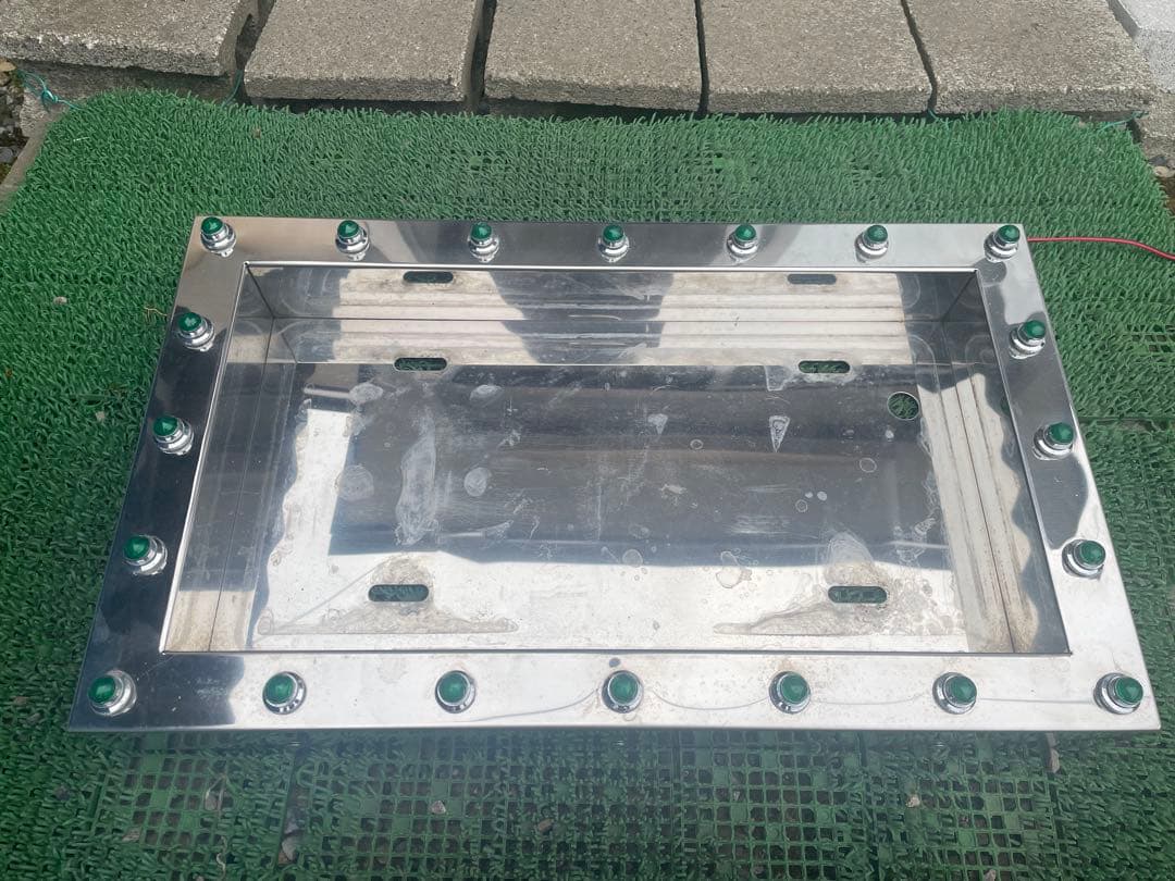 大型ナンバー枠 パイロット(緑)