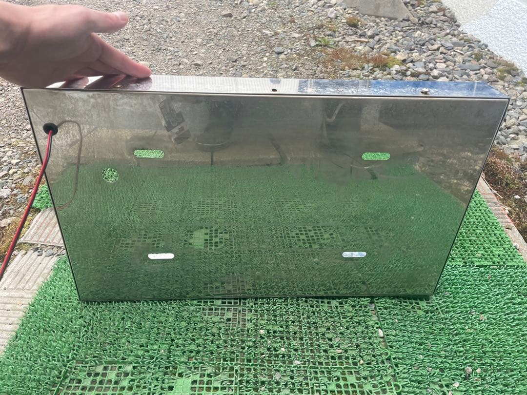 大型ナンバー枠 パイロット(緑)