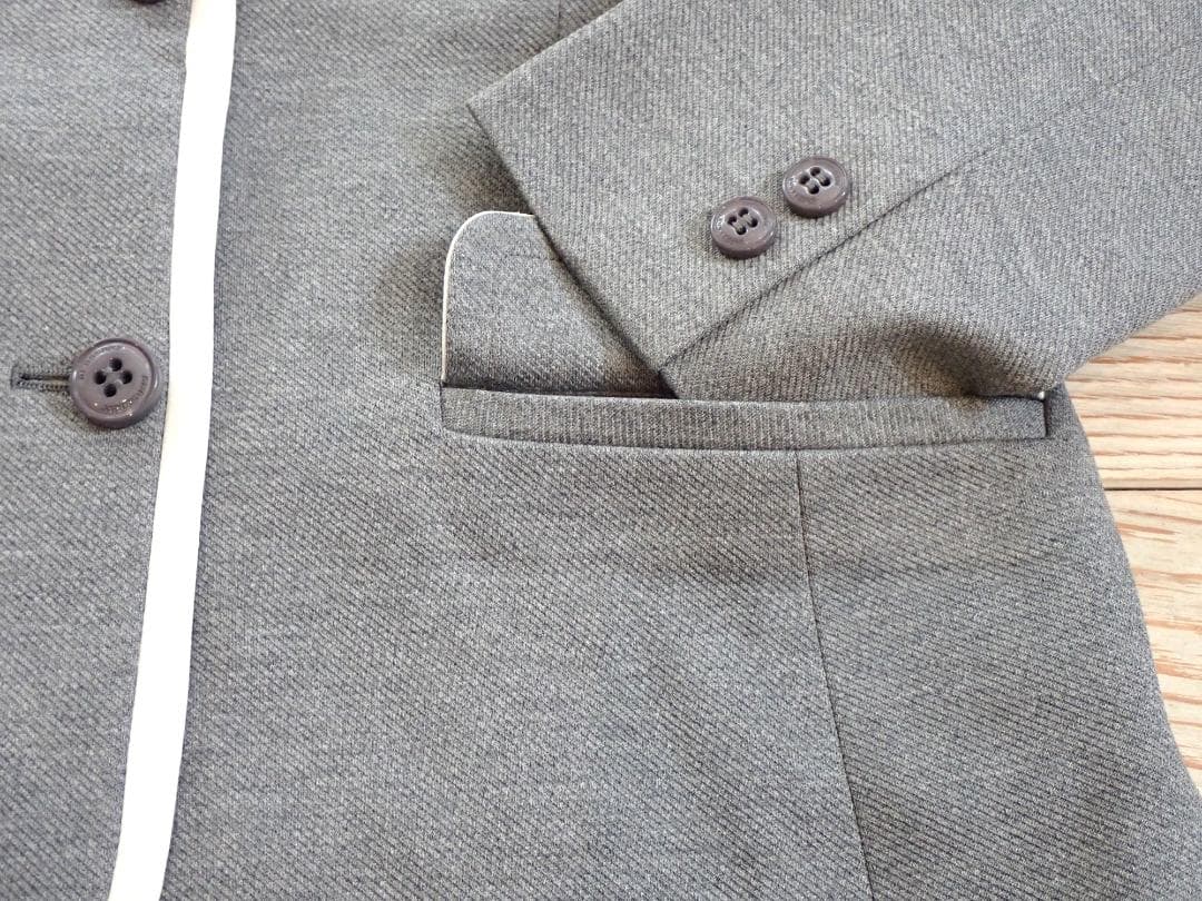 BURBERRY グレー テーラードジャケット 160A 卒園式・入学式☆美品☆