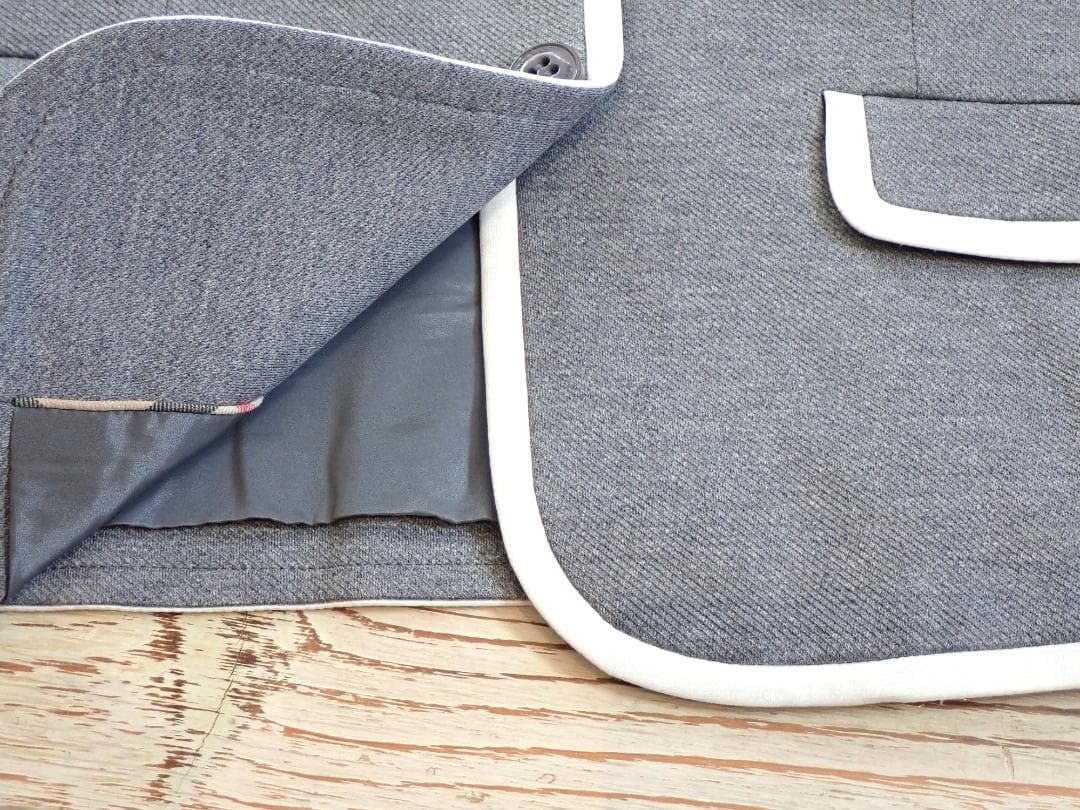 BURBERRY グレー テーラードジャケット 160A 卒園式・入学式☆美品☆