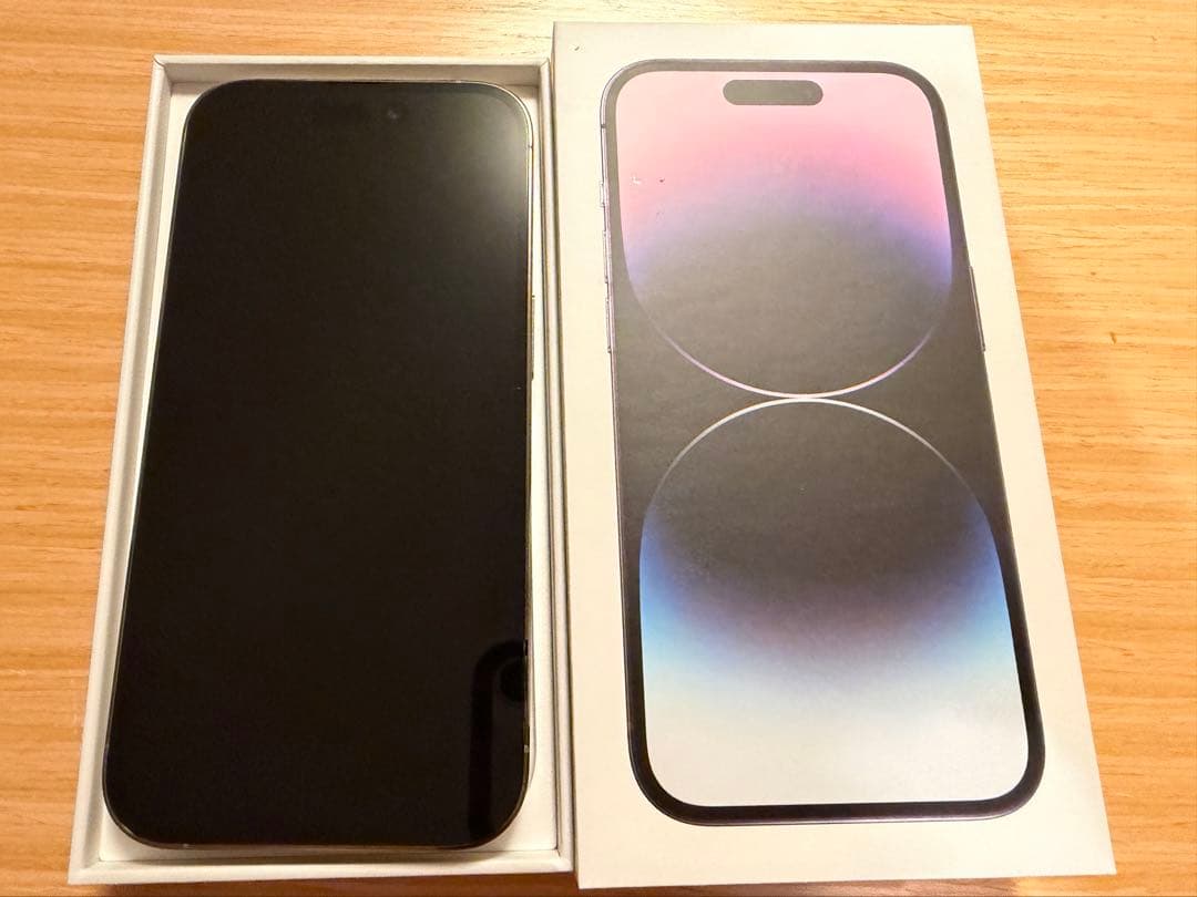 【美品】iPhone 14 Pro 256GB SIMフリー ゴールド