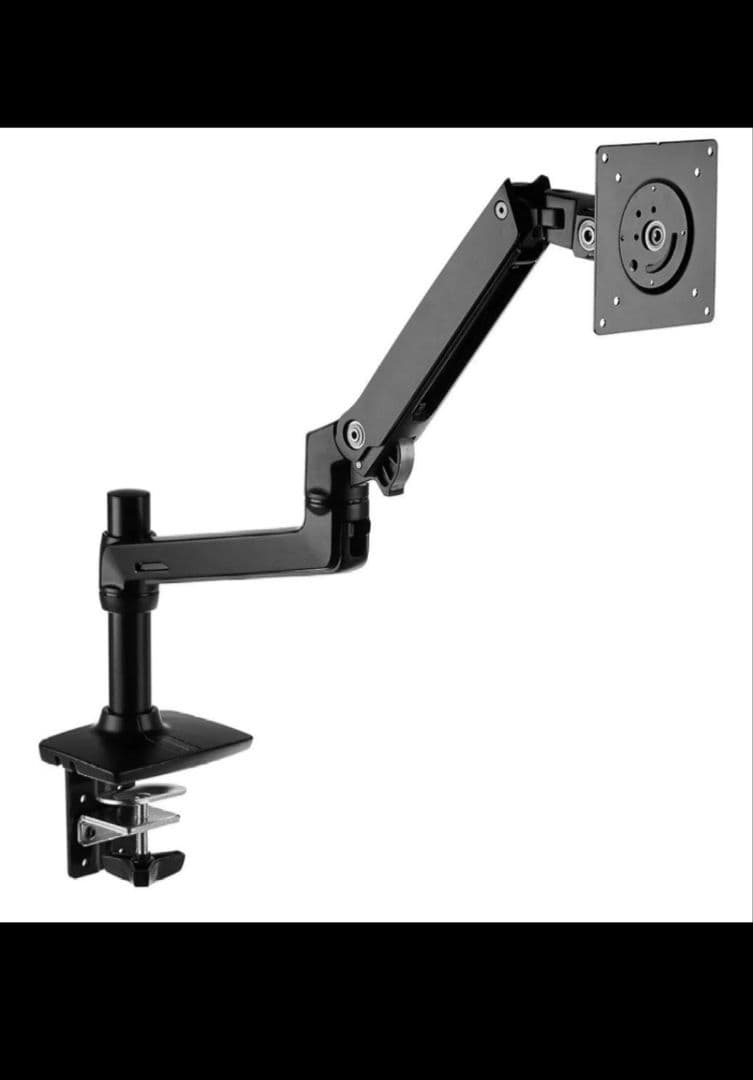 値下げしました！　Amazonベーシック　モニターアーム　シングルディスプレイ