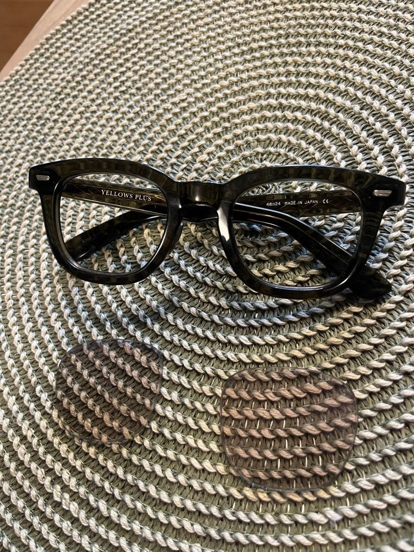 yellows plus mike 529 カーキクリア　レンズ度入り