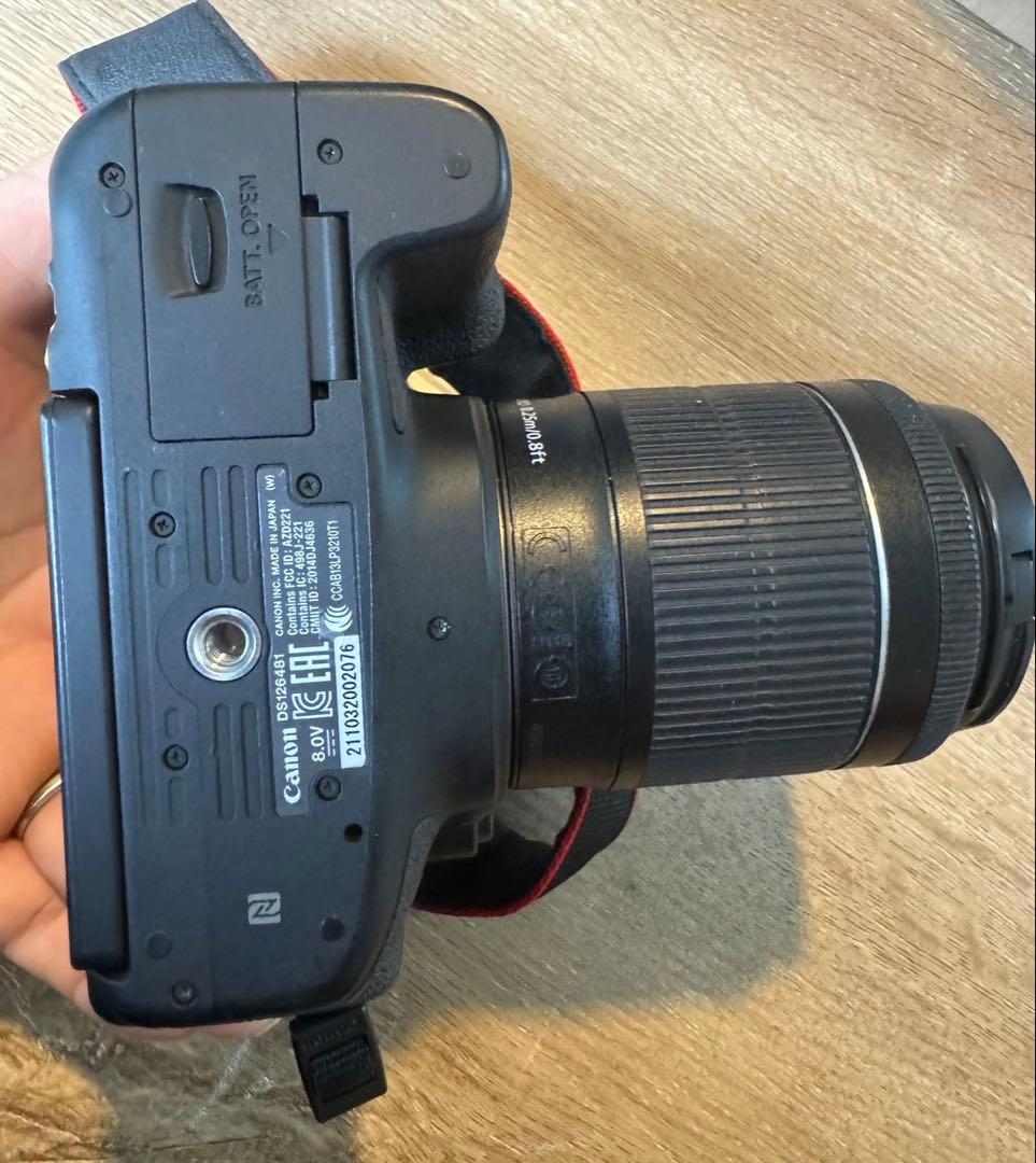 Canon EOS 8000D レンズ2個 バッテリー2個