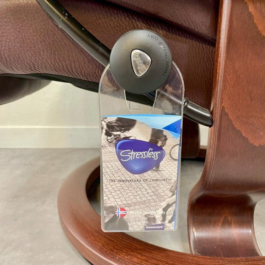 EKORNES エコーネス ストレスレス レノ M 本革 リクライニングチェア