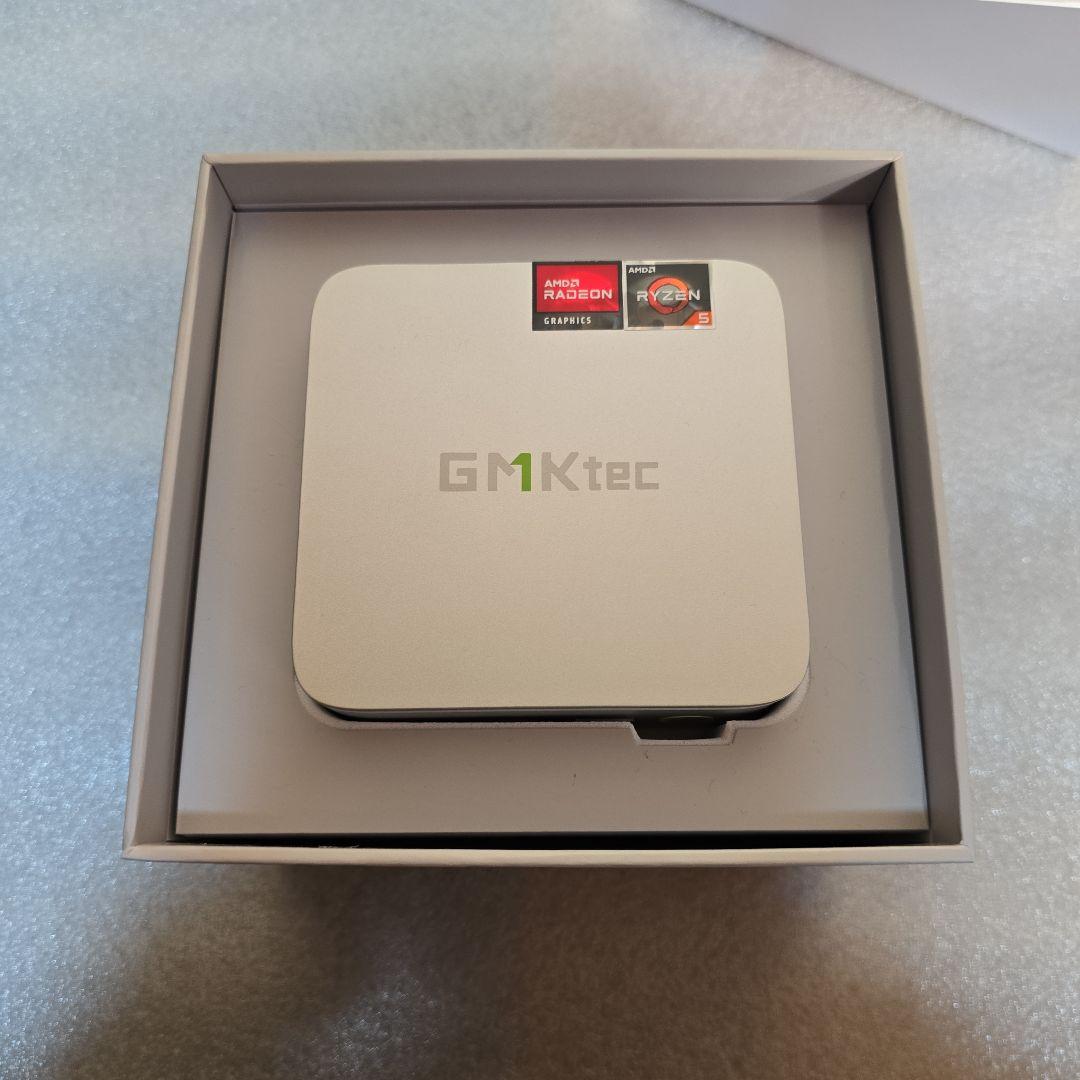 試用のみ「GMKtec NucBox G10」Ryzen5 16GB+512GB