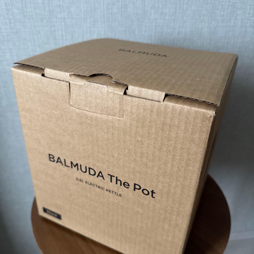 【未使用】BALMUDA The Pot 電気ケトル(ブラック)