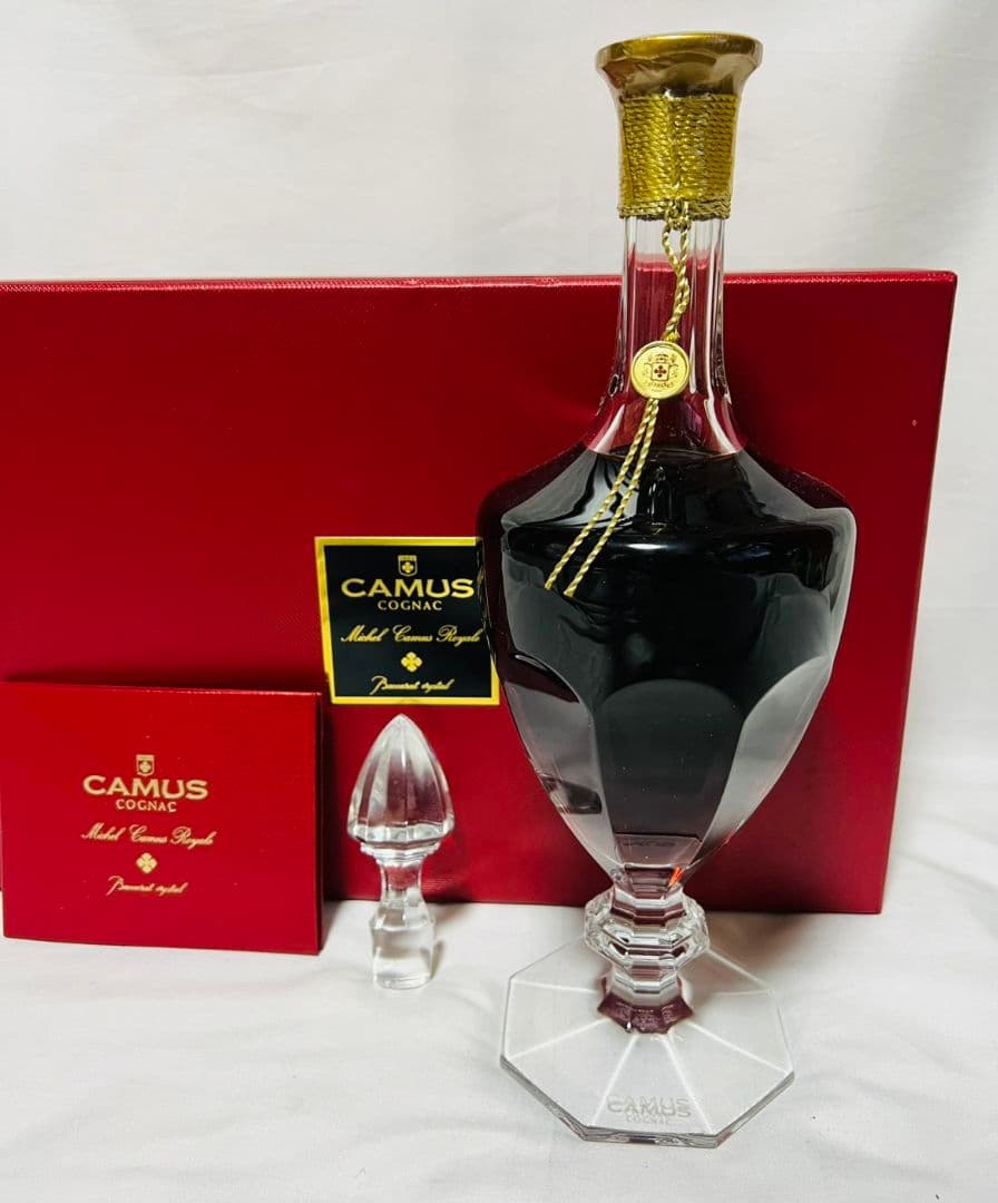 カミュ ミシェル　ロイヤル　バカラ クリスタル　替栓・冊子・化粧箱付き！未開封