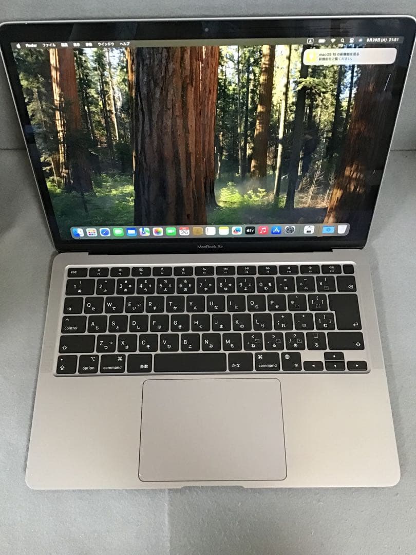 MacBook Air M1 2020年　8GB 245GB