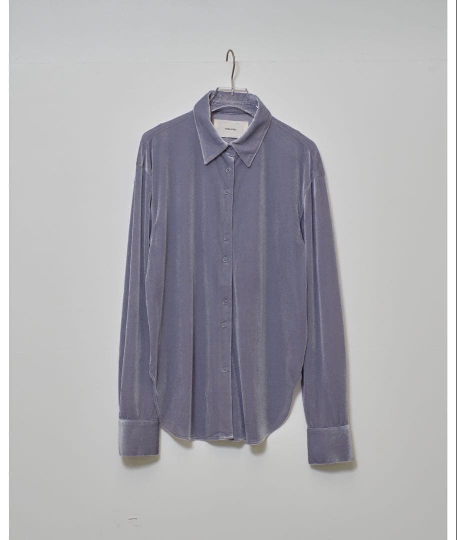 TODAYFUL トゥデイフル Roundhem Velour Shirts