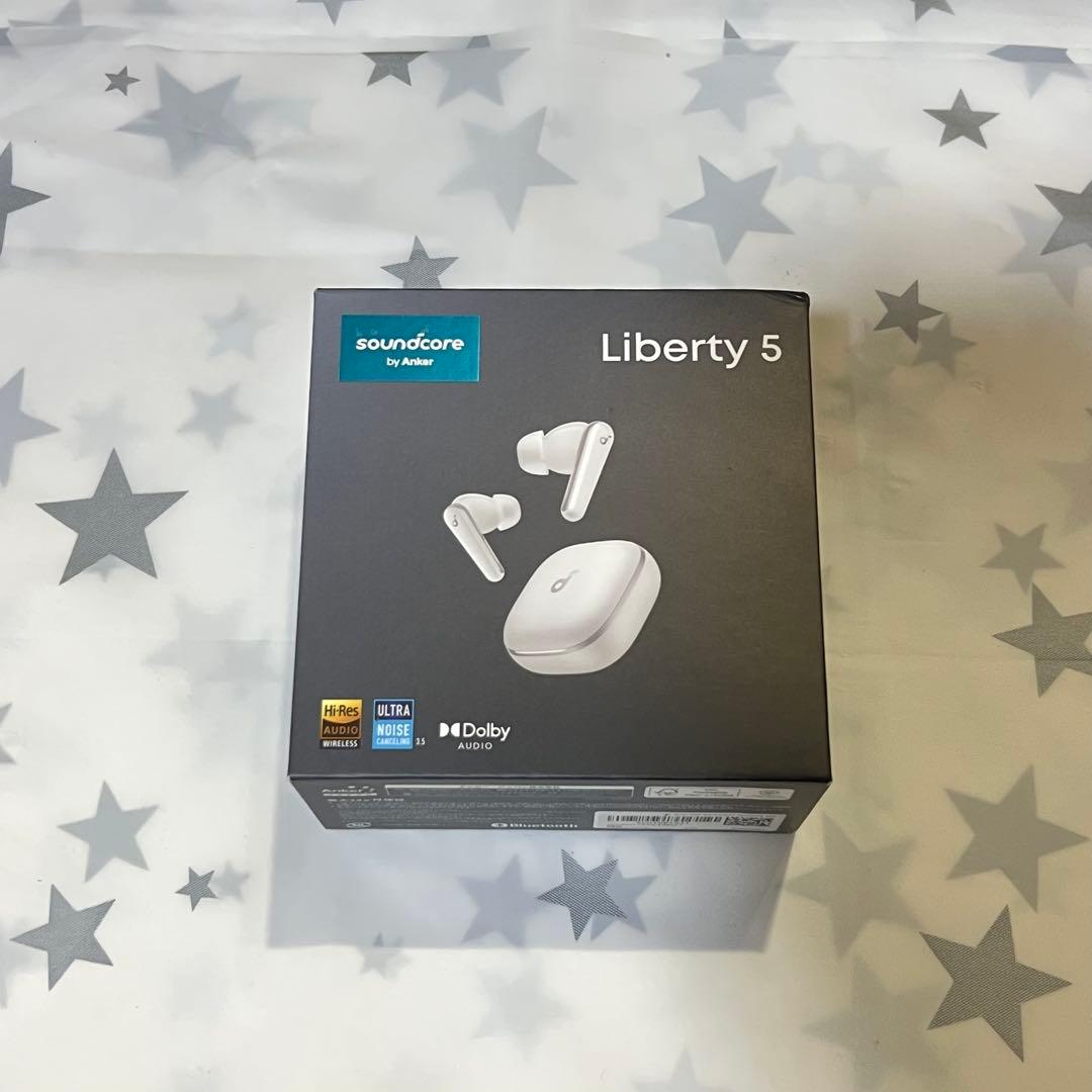 soundcore Liberty5 ワイヤレスイヤホン　ホワイト