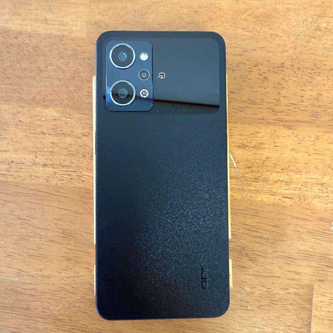 ● 美品 OPPO Reno9 A 128GB ナイトブラック SIMフリー