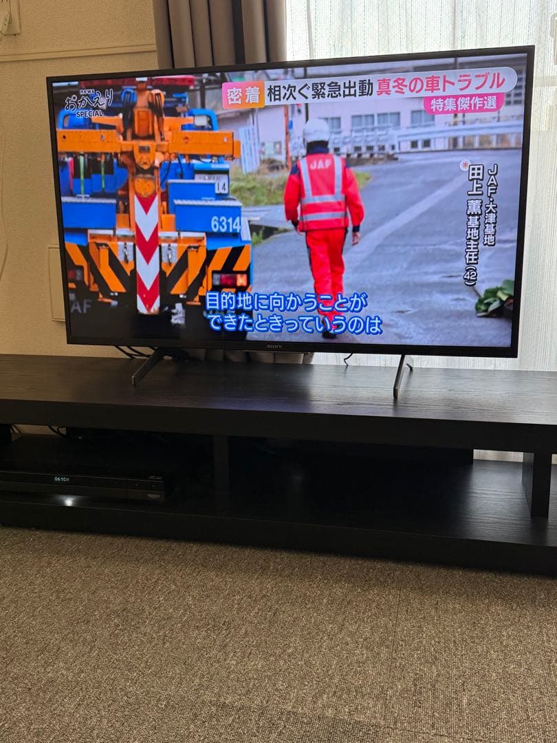 値下げ　SONY BRAVIA 2020年製　4K　KJ-43X8000H