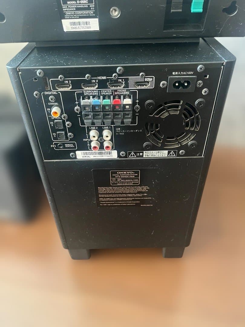 ONKYO HTX-25HDX 5.1chスピーカーセット