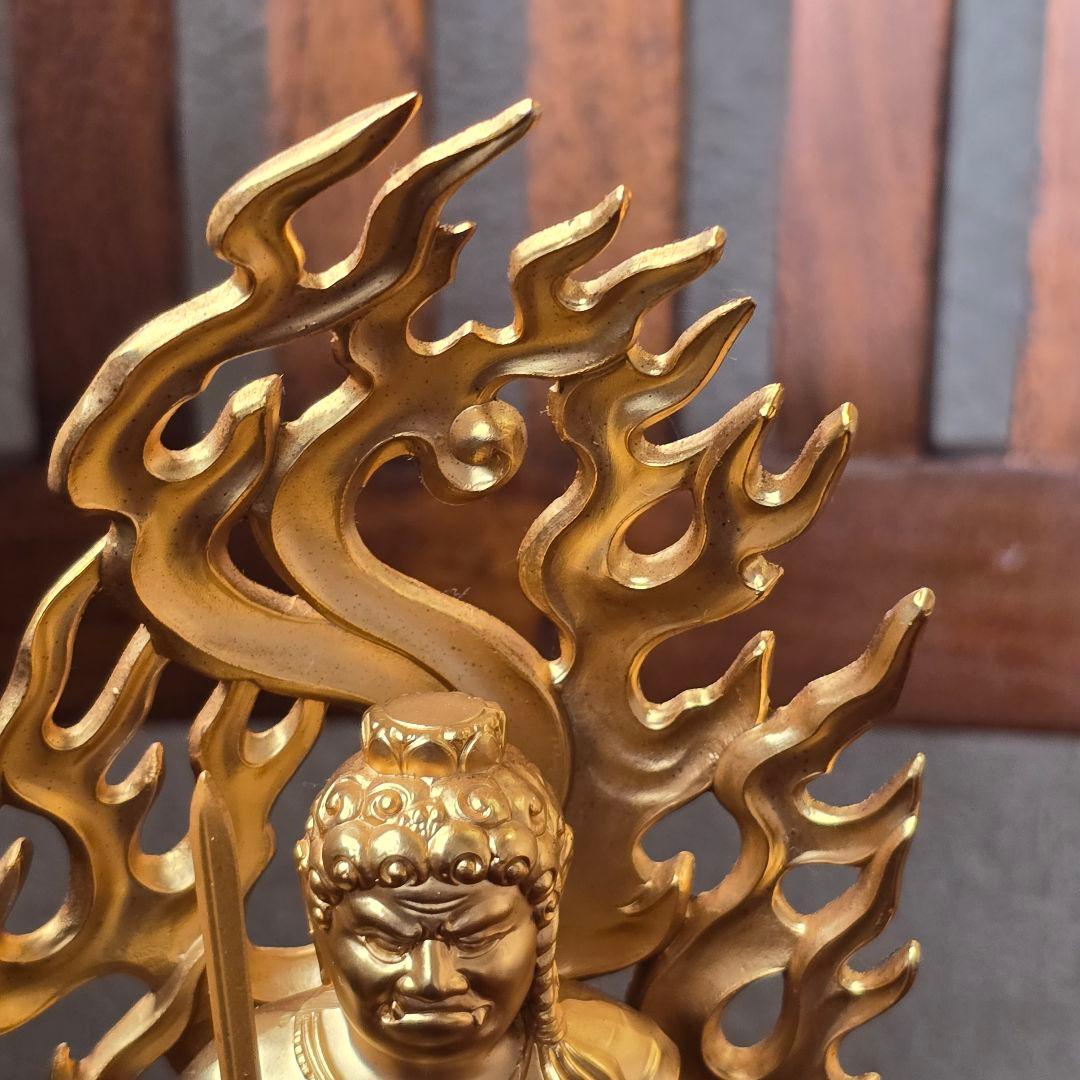 仏像 不動明王 牧田秀雲作