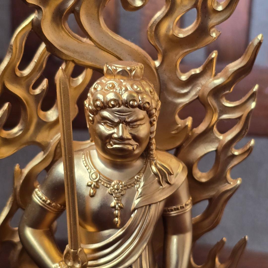 仏像 不動明王 牧田秀雲作