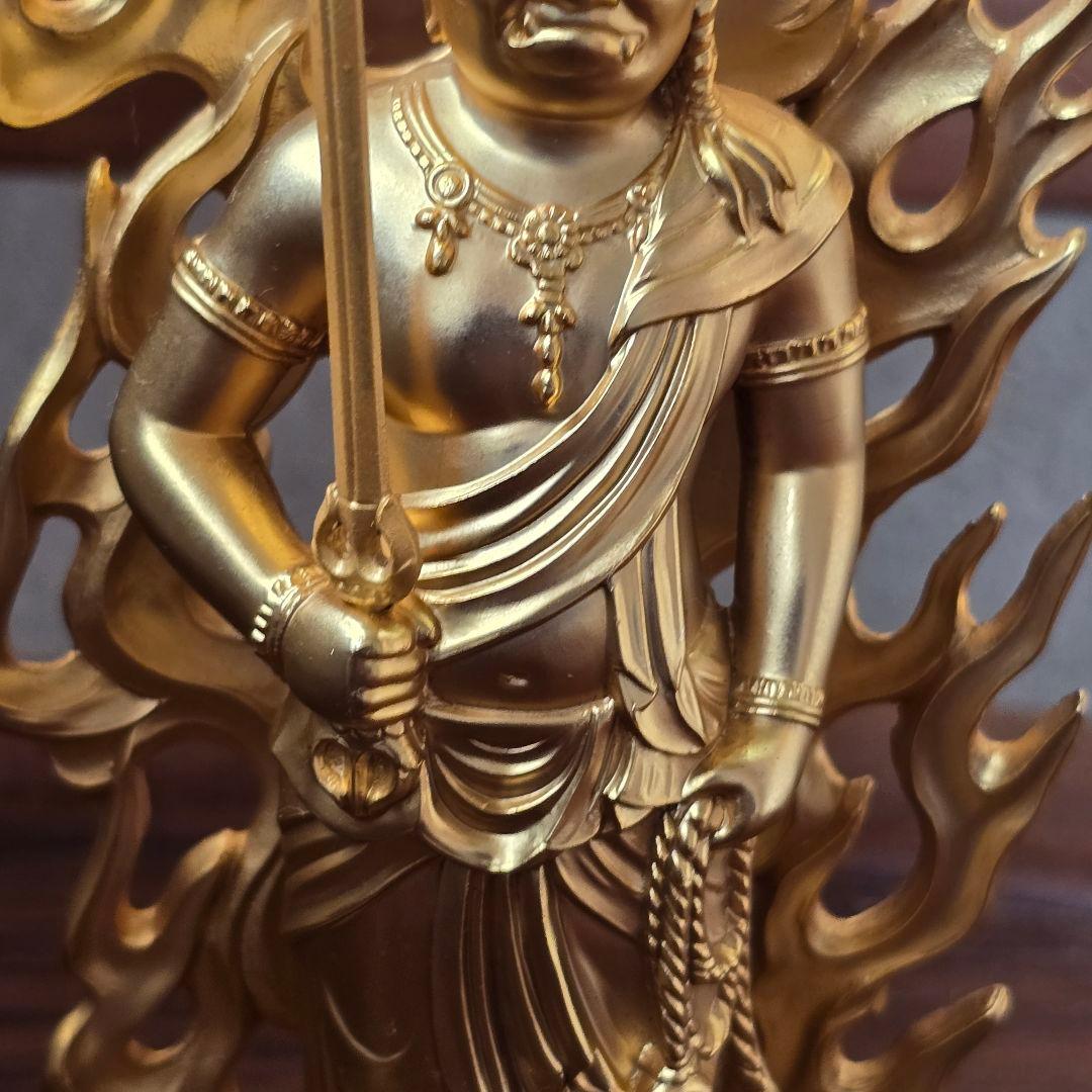 仏像 不動明王 牧田秀雲作