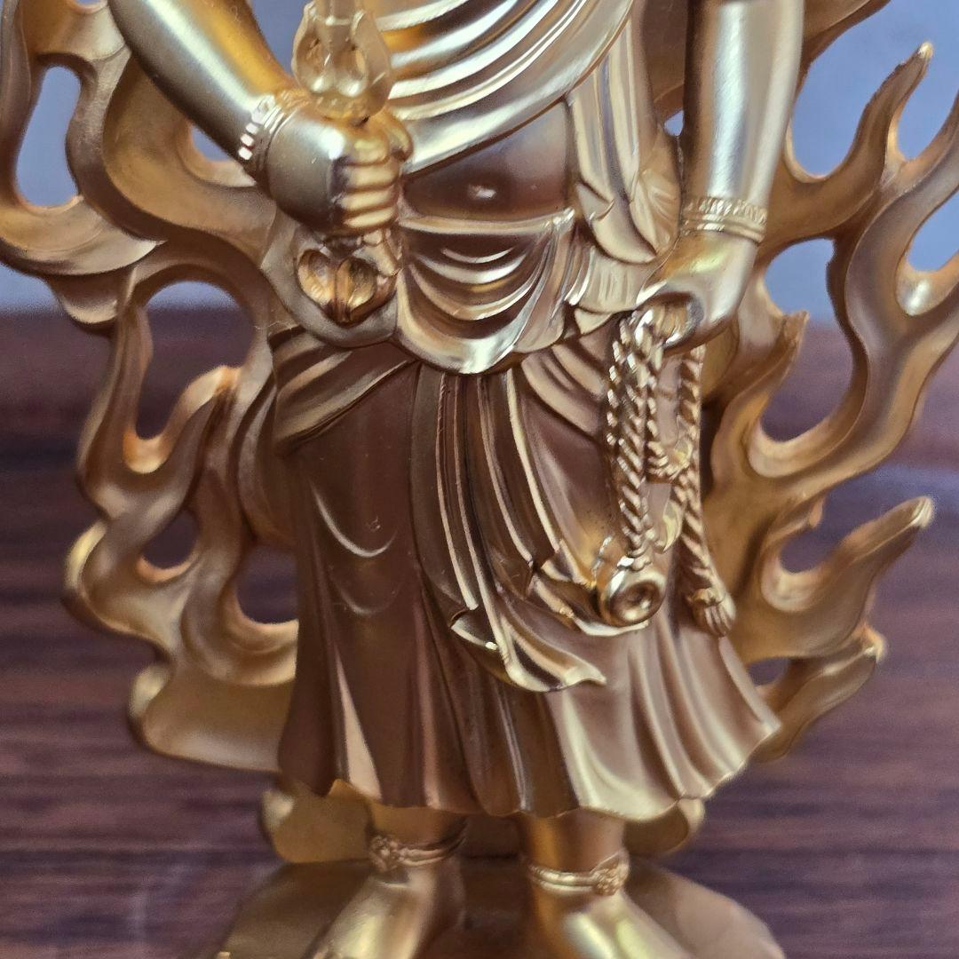 仏像 不動明王 牧田秀雲作