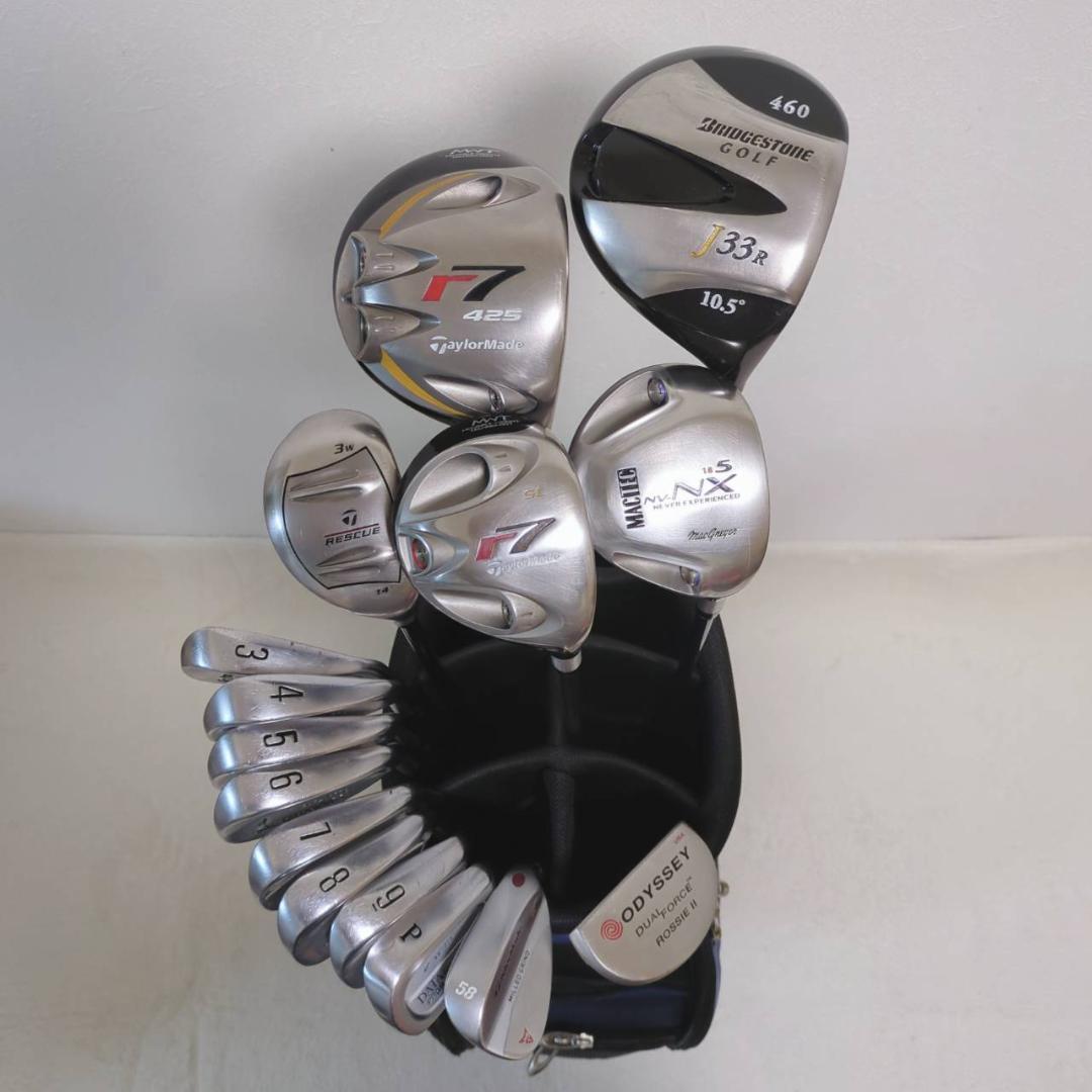 送料込み　ゴルフクラブ　テーラーメイド　オデッセイ他　メンズ ゴルフクラブセット