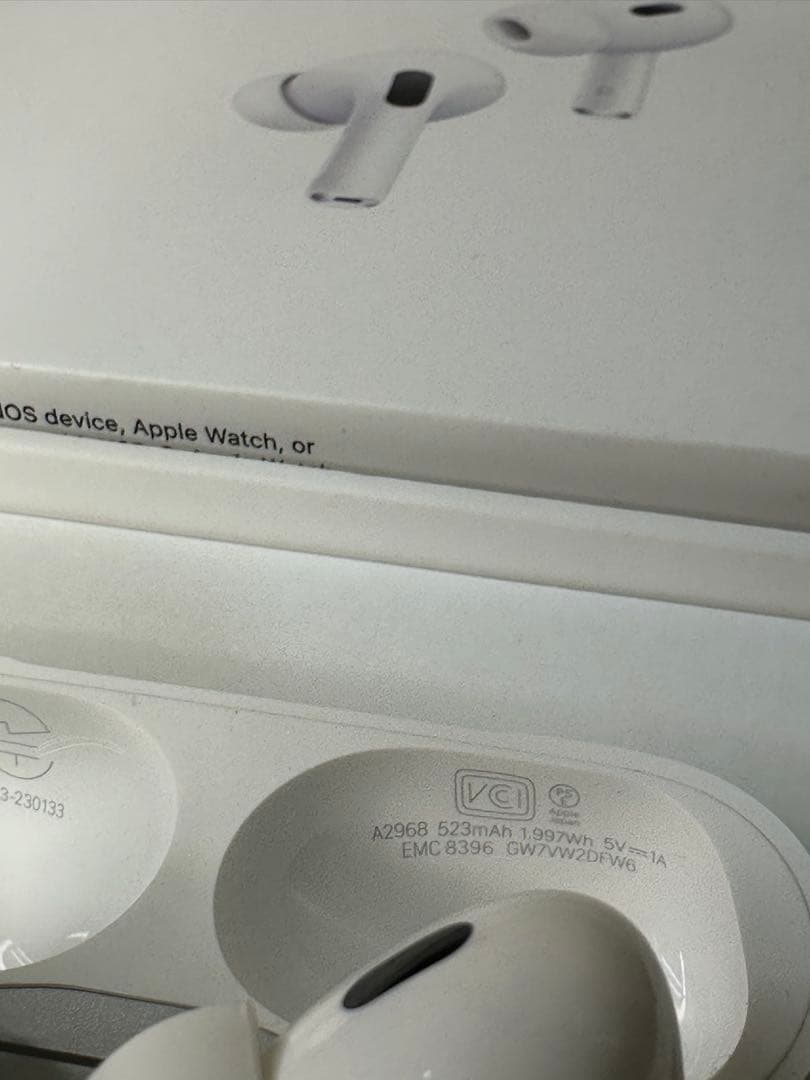 【保証有美品】AirPods Pro 第2世代 MTJV3J/A 2DFW6