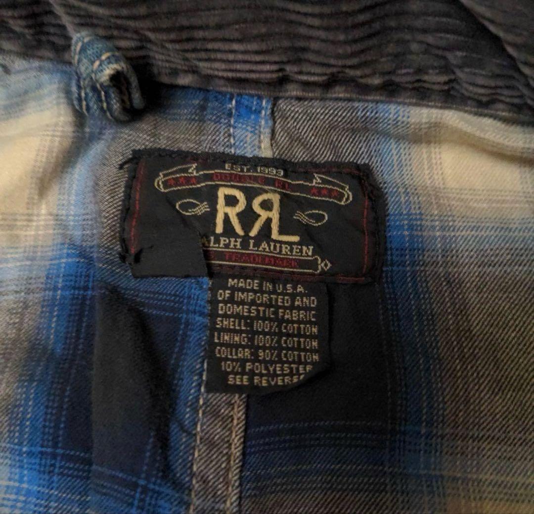 RRL Ralph Lauren デニムカバーオール 三ツ星 USA 90s