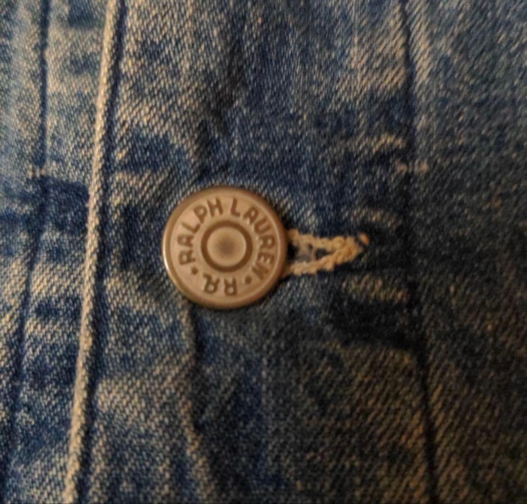 RRL Ralph Lauren デニムカバーオール 三ツ星 USA 90s